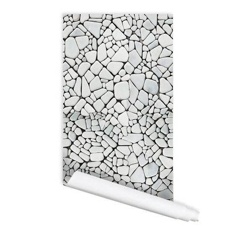 Transform Your Space with Stone Pebble Pattern Romane Wallpaper: A RoyalWallSkins Guide