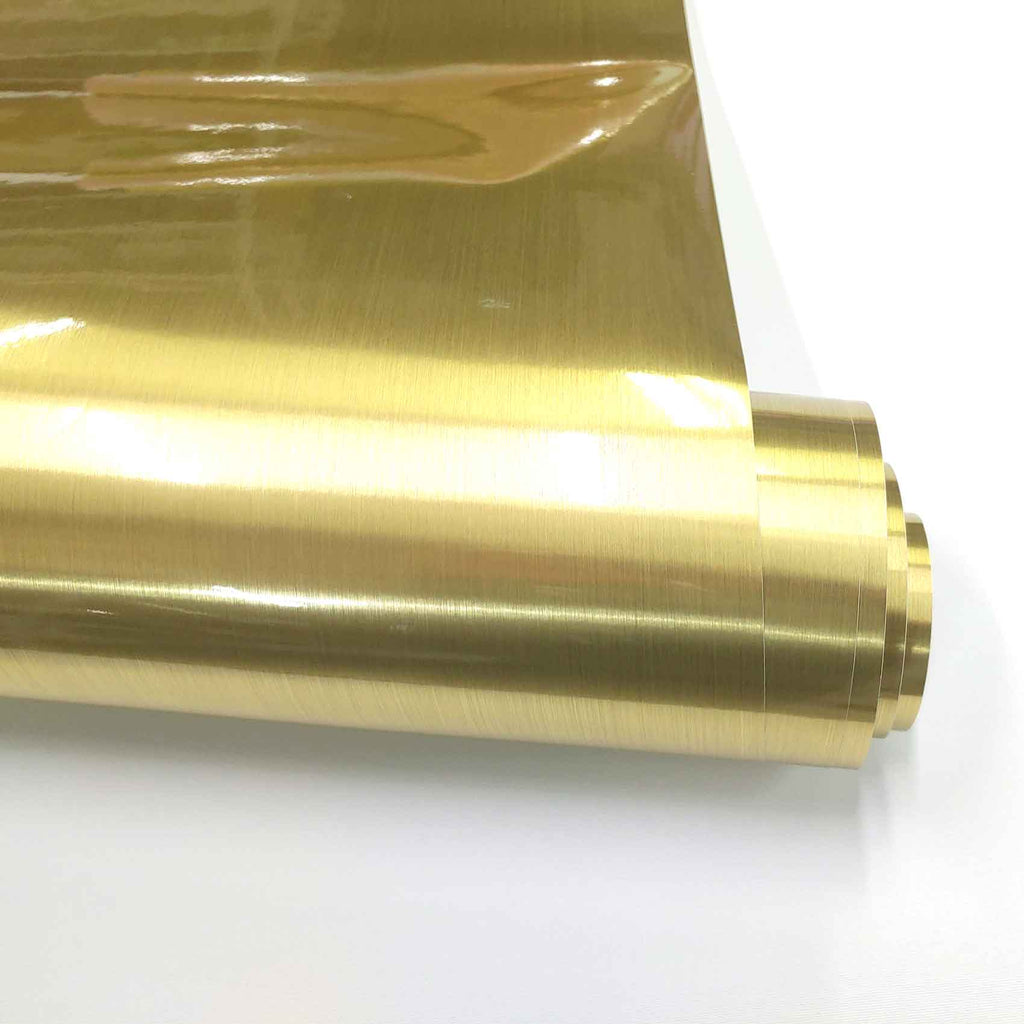 Brushed Metal Look Contact Paper - Beige Gold, 24 x 78.7 – RoyalWallSkins